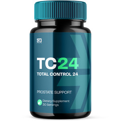 Total Control 24 Prostate Support Supplement Advanced Men Wellness Vitamin 60ct