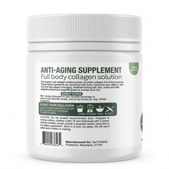 Protein with Collagen Peptides, with Vitamin C for Men Women, Health & Beauty