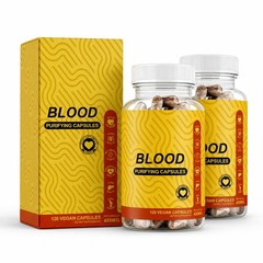 Tafuty Blood Purifying Capsules Gmo-Free Gluten Vegan 450 Mg 2