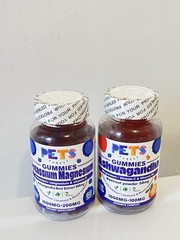 2 Pack ~ Pets Purest Potassium Magnesium Gummies Blueberry 120 Ct Total