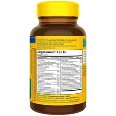 Nature Made Multivitamin Tablets with Iron, 130 Tablets for Daily Support