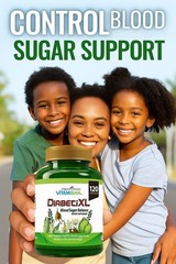 Blood Sugar Support Supplement for Glucose Balance Metabolism Vitamins Herbs 120