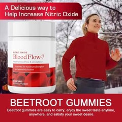 2Bottles Bloodflow-7 Blood Circulation Supplement | Nitric Oxide with Nitros