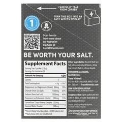 ZeroLyte Electrolyte Drink Mix, Salty Watermelon, 30 Packets, 0.27 oz (7.3 g)