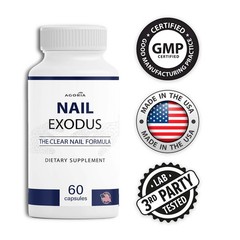 (3 Pack) Nail Exodus Capsules for Healthier Nails – Extreme Clear Nail Formula