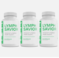 3X Lymph Savior Upgraded Lymphatic Health Support Dietary Supplement 60 Capsules