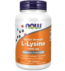 Now Foods L-Lysine 1000mg 100 Tab