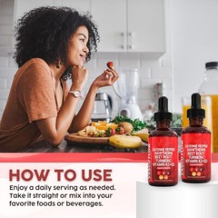 Nutra Vascu Cayenne Pepper Hawthorn Beet Root Turmeric Vitamin Liquid Drops