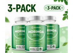 Rosabella MORINGA 3-Pack – Pure & Potent – Sleep, Joints, Energy