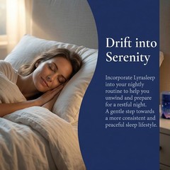 Lyrasleep Gummies – Nighttime Relaxation & Sleep Support Supplement with L-Thean