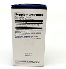 2 Pack 1MD Nutrition CoQ10 200mg 60 Softgels Heart Health Energy BB 09/2026