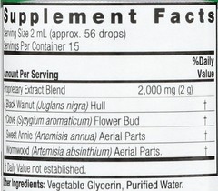 Natures Answer Black Walnut and Wormwood 1 oz 30mL 200mg. Extract, Liquid,pro…