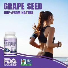 Grape Seed Extract – Max Strength 95% Polyphenols Antioxidant, Heart Health