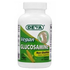 Vegan Glucosamine 90 Tab By Deva Vegan Vitamins