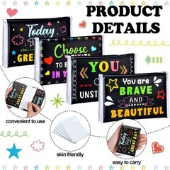 Tinlade 24 Packs Travel Size Tissue Pocket Slim Pack Facial 3 Ply Wallet Size…