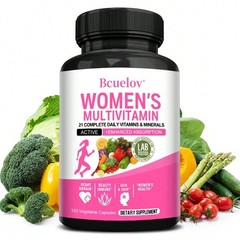Women’s Multivitamin Capsules 120 Count Adult Daily Dietary Formula