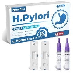 H Pylori Kit – 2 PCS Self- 99.9% Accurate Fast Results