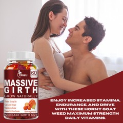 Male Enhancement Gummies Massive Girth Enlargement Support Testosteron Extre