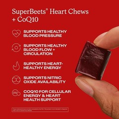 Non-GMO SuperBeets Heart Chews – Boost Energy & Support Healthy Circulation