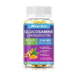 Glucosamine Chondroitin Turmeric MSM Triple Strength Joint Support 2100mg