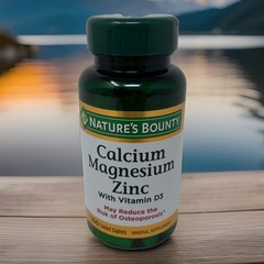 Nature’s Bounty Calcium Magnesium Zinc Supports Immune & Bone Health 100 Ct 2/28