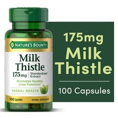 Nature’s Bounty Milk Thistle 175mg 100 Capsules