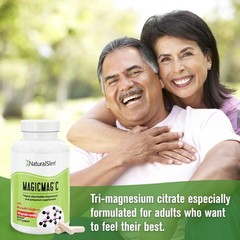 NaturalSlim Potassium Magnesium Supplement 100 Capsules 100 Count (Pack of 1)