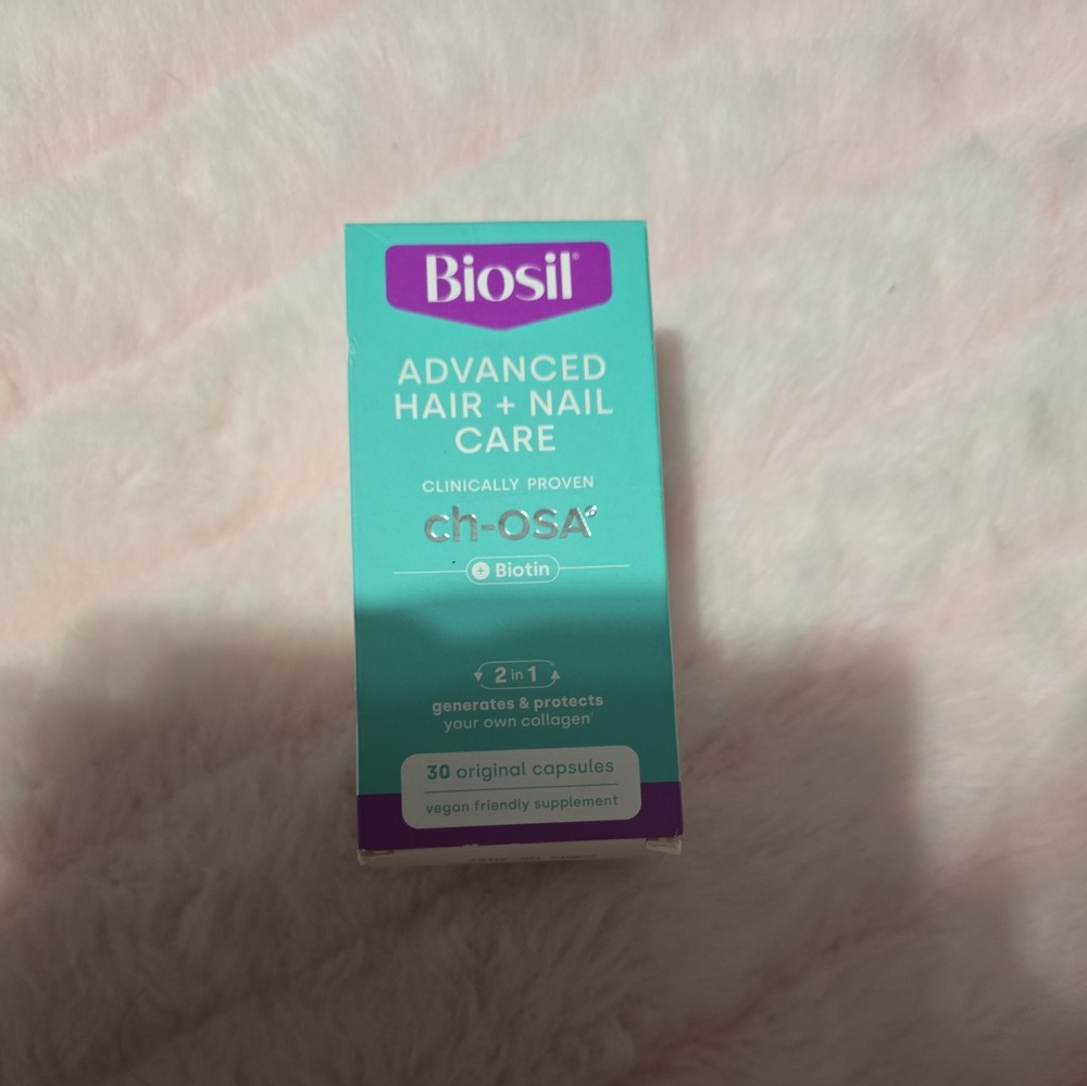 Biosil Advanced Hair + Nail Care 60 Capsules Exp. 8/27