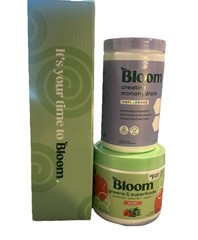 Bloom Greens and Superfoods, Creatine, & Electric Mixer BUNDLE New SEALED