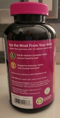 Nature’s Way ALIVE Women’ Gummy Multi Vitamin Supplement Mixed Berry 130 Gummies