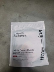 Time-Line Longevity Supplement Mitopure Urolithin A 60 Softgels 07/27