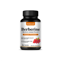 Berberine 500 Mg Dietary Supplement – Metabolism, Healthy Weight Management, Cir