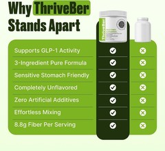FIBER SUPPLEMENT POWDER PREBIOTIC UNFLAVORED, GENTLE DIGESTINE SUPPORT