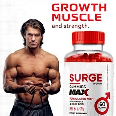 Improved Vital Surge Male Gummies Maximum Strength Vital Surge Advanced Formula