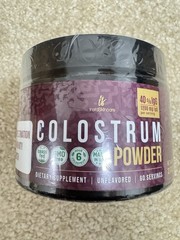 Bovine Colostrum Powder 40% IgG Grass Fed 3.17oz 90g Unflavored Immune Support