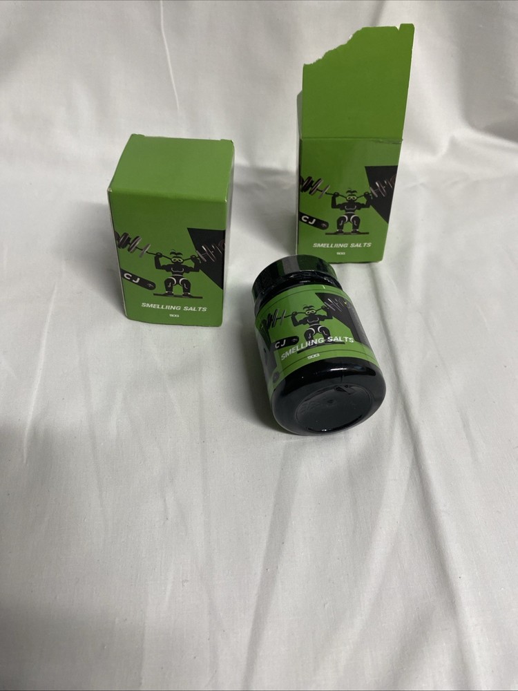 Smelling Salts 50 G For Clarity Energy Focus Strength Gym Powerlifting Lot Of 2