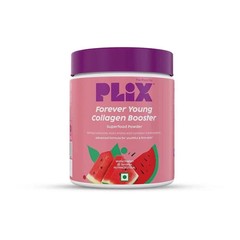 PLIX Collagen Powder For For Youthful Skin & Firm Skin Watermelon Flavor 200gm