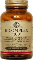 Solgar B-Complex “100” 50 Vegetable Capsules