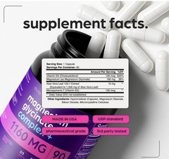 Thinbi Magnesium Glycinate Complex + 1160 MG 90 capsules