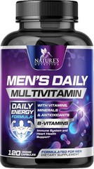 Multivitamin for Men Vitamin A, C, D, E, Zinc, Calcium, Multivitamins for Immune