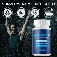 (2 Pack) ProstaX For Men Advanced Prostate Max Support Supplement 120 Capsules