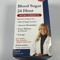 Dr Stephanie’s EXTRA STRENGTH 24 Hour Blood Sugar 90 caps EXP 01/2029 Sealed