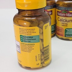 Nature Made Calcium 500 Mg with Vitamin D3 – 130Tablets | Pack of 3