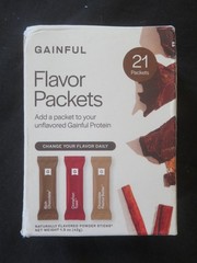 21-Count Box Of Gainful Flavor Packets Rich Chocolate, Cinnamon & Chocolate PB