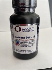 Quantum Nutrition Labs Probiotic Daily 18 – Probiotics for Digestive Health, New