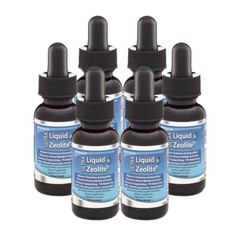 Liquified Zeolite Liquid Natural Detox Extra Strength 4pk + 2 FREE exp(2028)