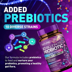 90 Billion CFU Probiotic – Daily Digestive Gut Health Supplement for Men & Women