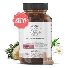 Happy Mammoth Hormone Harmony Dietary Supplement 72 Capsules Latest