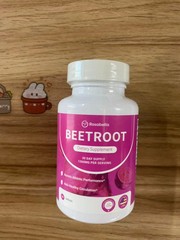3X Rosabella Organic Beet Root 60 Capsules Natural Energy Boost Blood Pressure