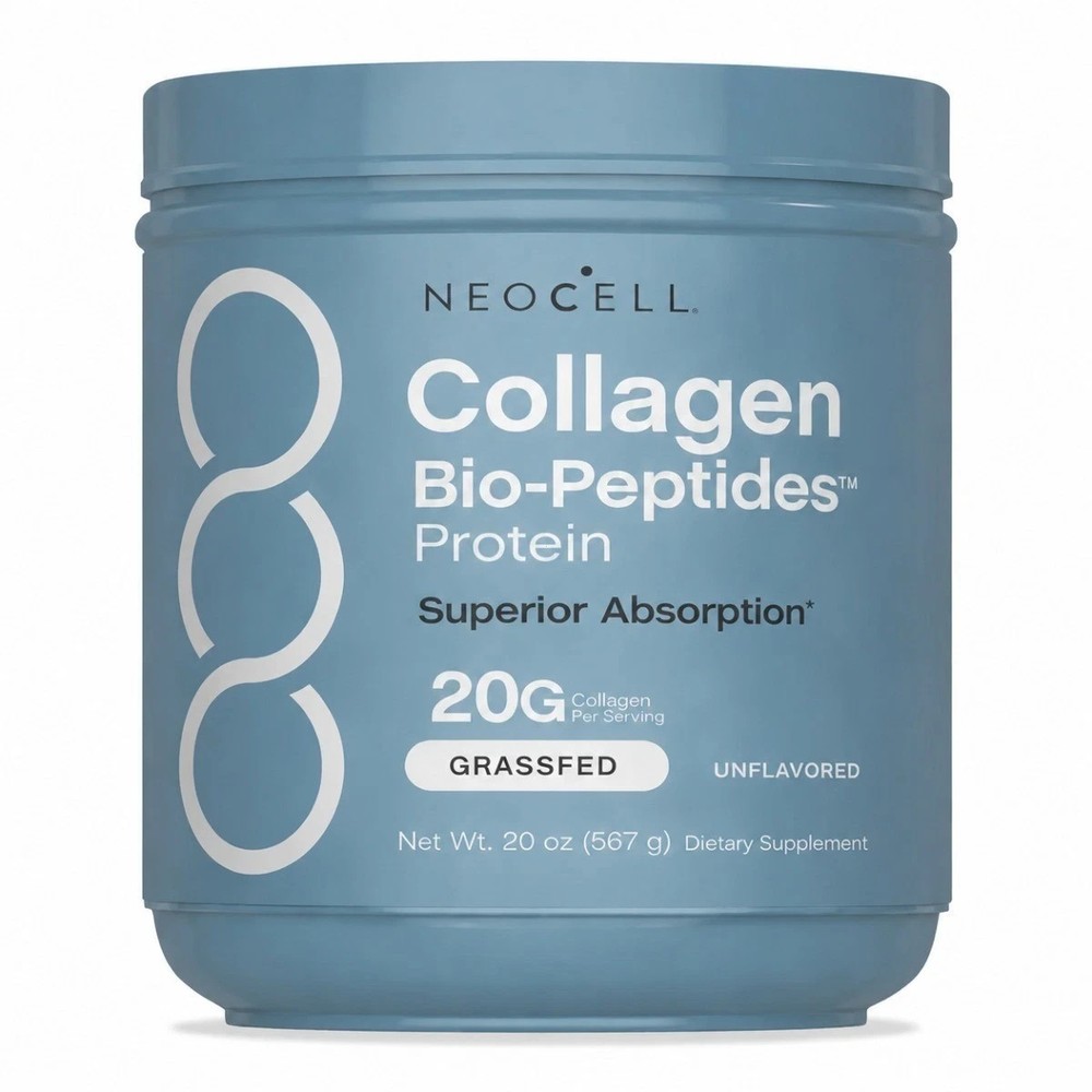 NeoCell Grass Fed Collagen Bio-Peptides Powder 20g Per Scoop Skin Joint Support